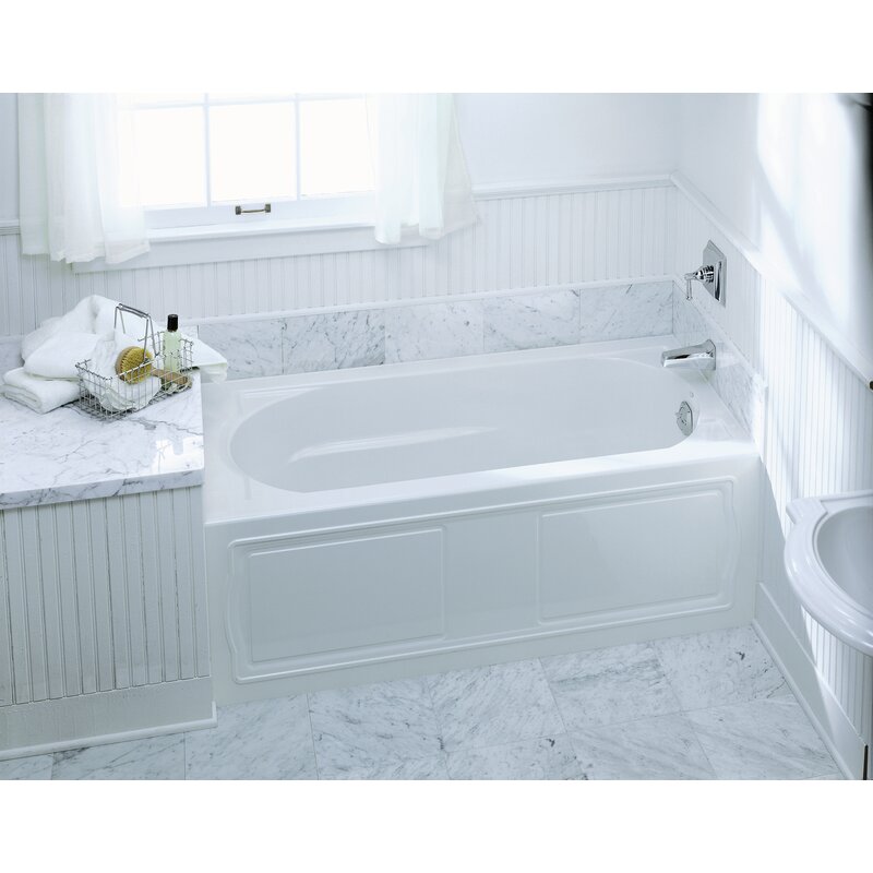 Kohler Devonshire Alcove 60" X 32" Soaking Bathtub & Reviews | Wayfair